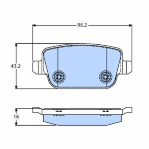Δισκόφρενα ZTEC+ για Ford,Land Rover,Volvo